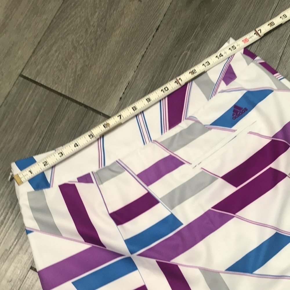 Adidas Geometric Print Clima Cool Athletic Skort - Picture 10 of 10